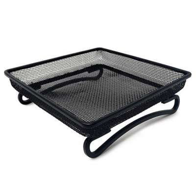 Compact Ground Bird Feeder Metal Wire Bird Feeder Tray Suitable for use with most wild bird seed and mixture