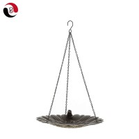 Home Metal Hanging Bird Feeder Outdoor Garden Decorative Pet Hummingbird Feeder