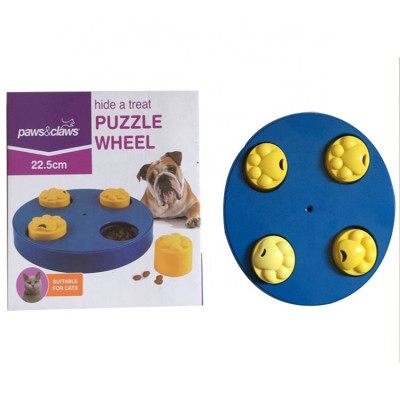 Factory Made Dog Brain  Game Treat Wheel Puppy Puzzle Game Dog Food Puzzle Toy