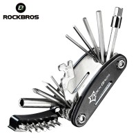 ROCKBROS 16 in 1 Bicycle Tools Sets Mountain  Hex Spoke Wrench Mountain Cycle Screwdriver Tool BikeMulti Repair Tool Kit